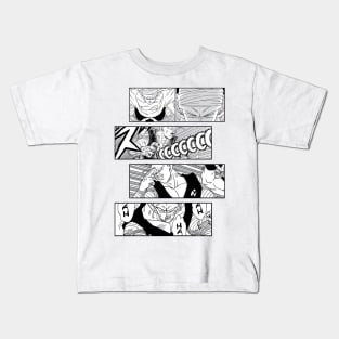 Piccolo Dragon Ball Doragon Boru Manga Panel Kids T-Shirt